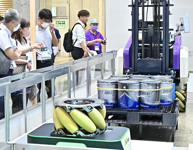 ナブテスコ株式会社様ブース風景